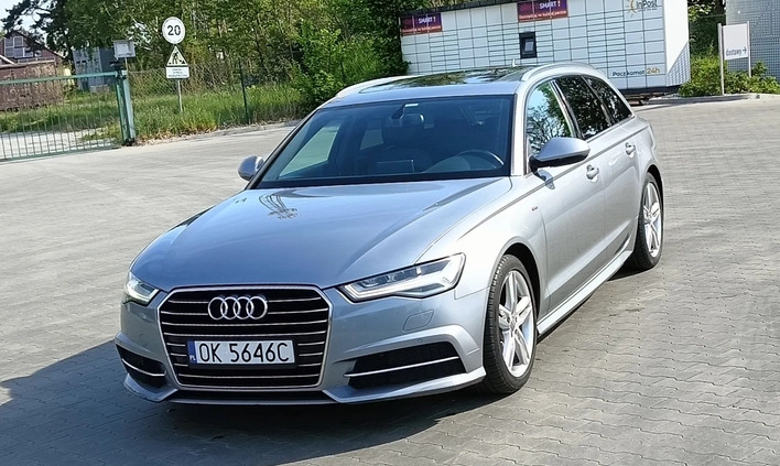 Audi A6 cena 79999 przebieg: 230000, rok produkcji 2015 z Koźmin Wielkopolski małe 379
